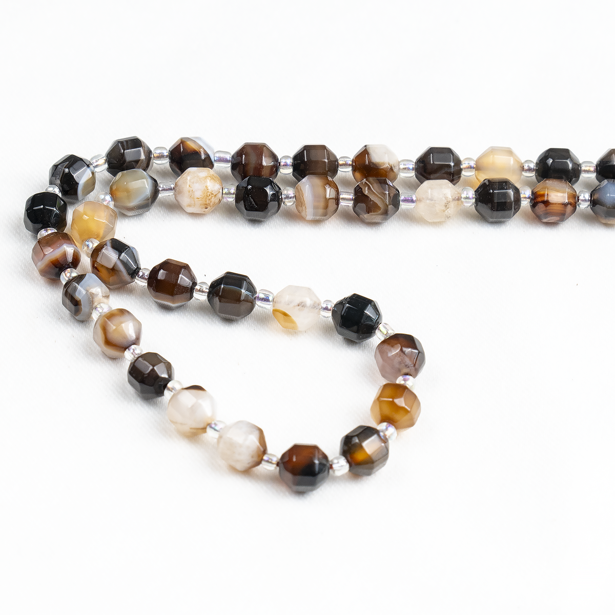 Black Sulemani Faceted Prism Cut Beads – For Jewelry Making
