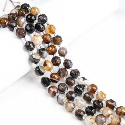 Black Sulemani Faceted Prism Cut Beads – For Jewelry Making