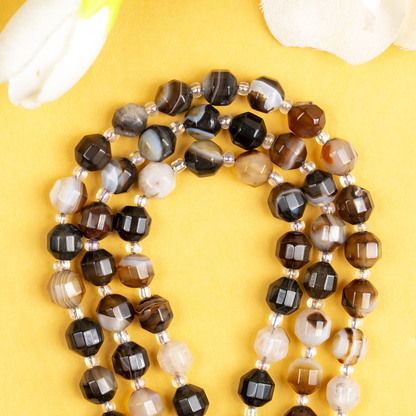 Black Sulemani Faceted Prism Cut Beads – For Jewelry Making
