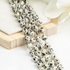 Dalmatian Jasper Faceted Prism Cut Beads For Jewelry Making  DestGlow