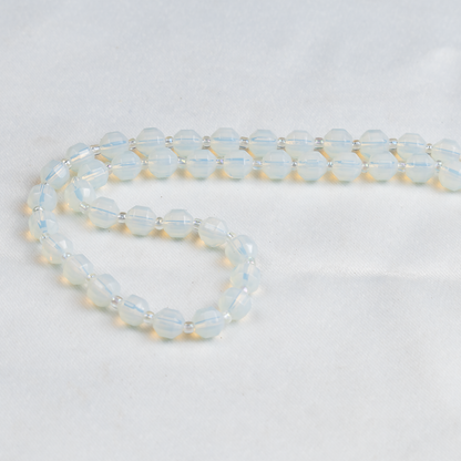 Opal Faceted Prism Cut Beads For Jewelry Making  DestGlow