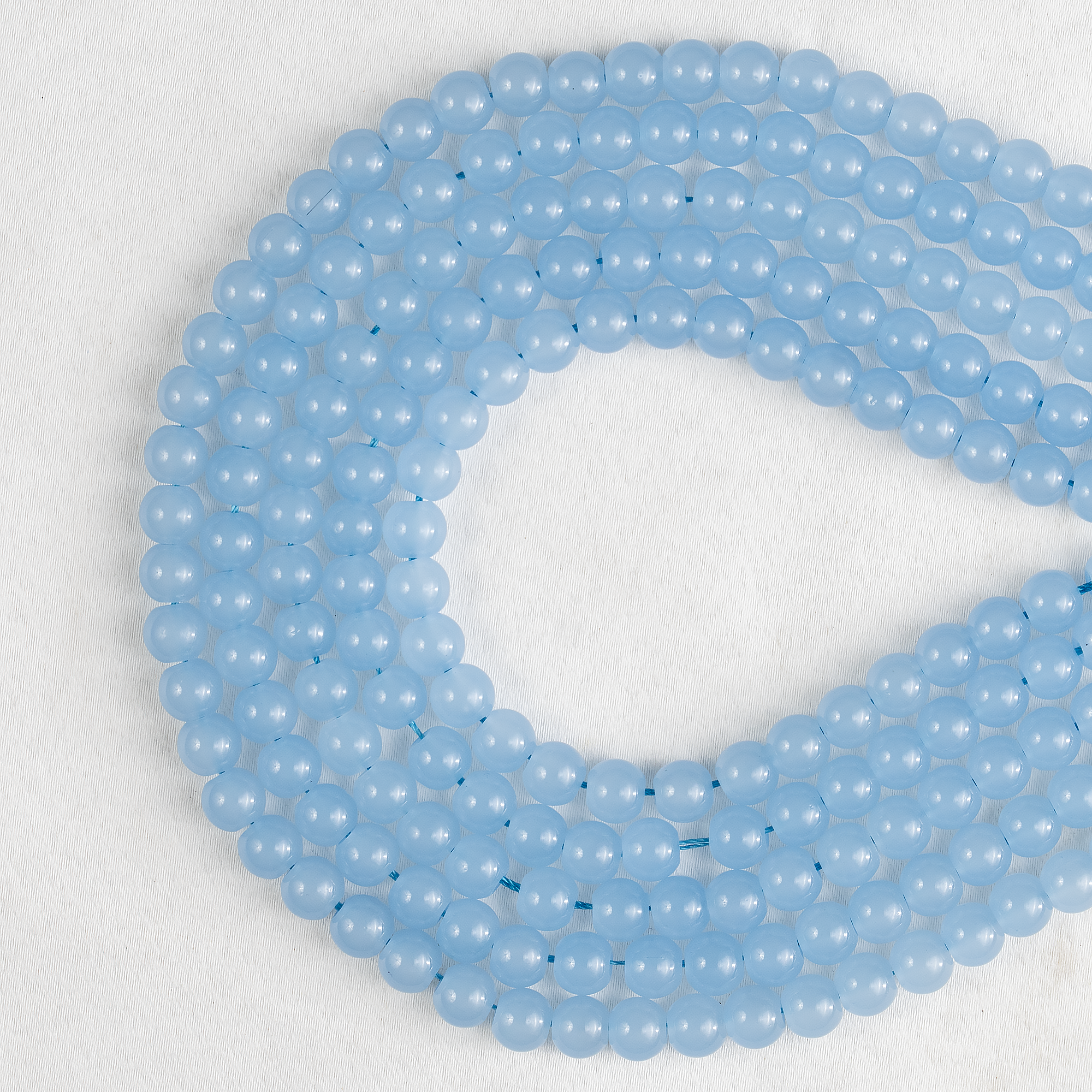 Chalcedony  Dyed Beads, Natural Round Crystal Beads 6mm to 10mm