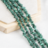 Uncut Raw Malachite Crystal Chip Beads for Necklace (Leadership and Travel)  DestGlow