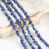 Uncut Raw Sodalite Crystal Chip Beads for Necklace (Alignment With The Higher Self and Meditation)  DestGlow