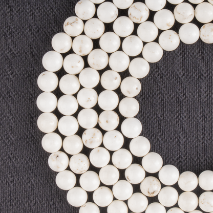 Copper Howlite Beads, Natural Round Crystal Beads 6mm to 10mm  DestGlow
