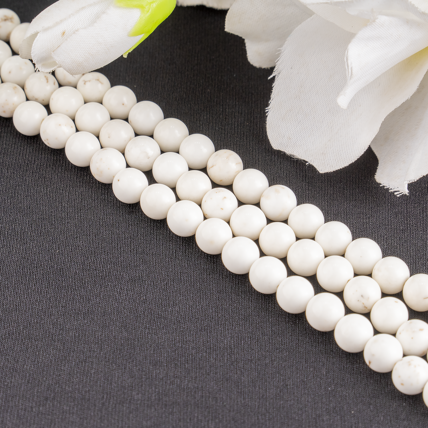 Copper Howlite Beads, Natural Round Crystal Beads 6mm to 10mm  DestGlow
