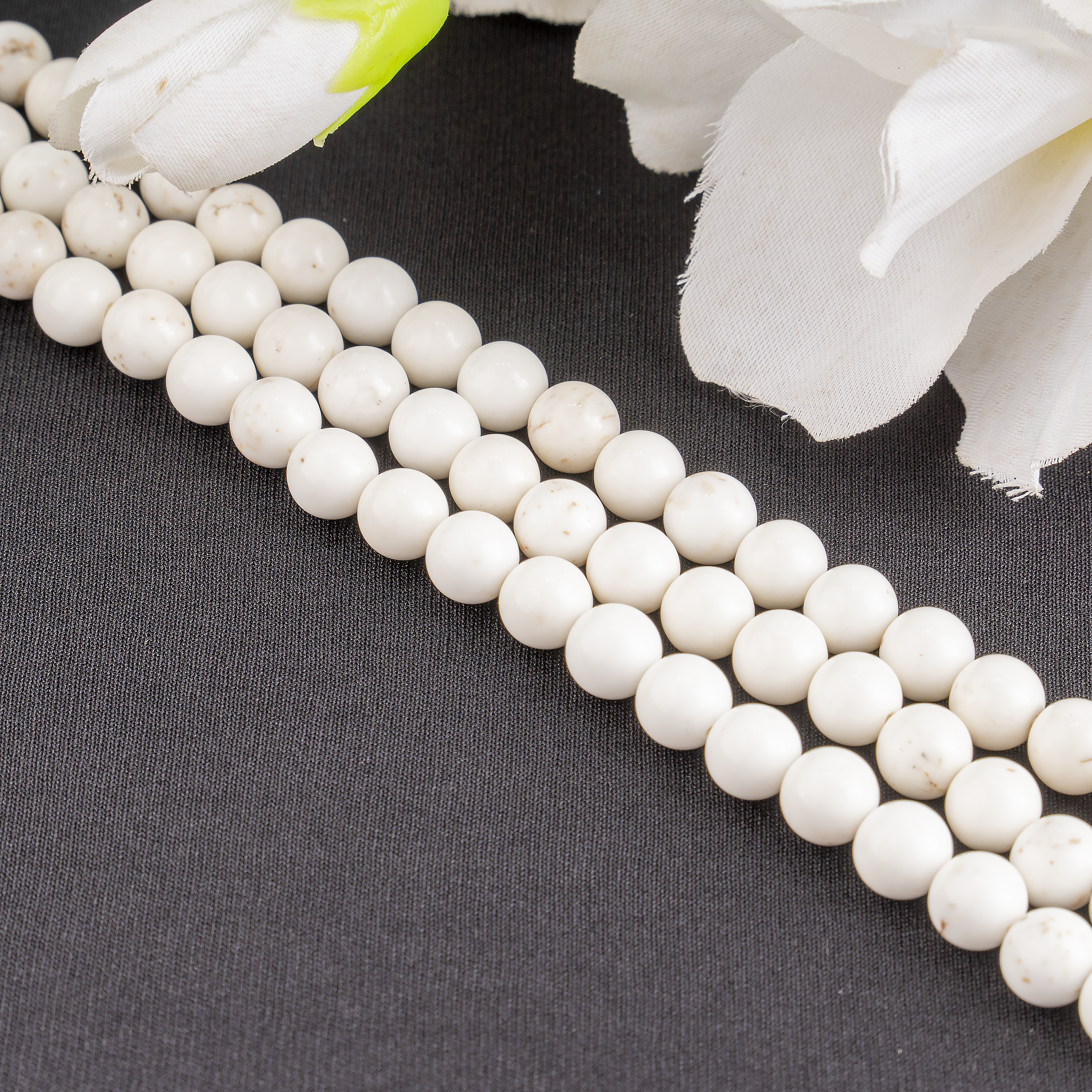 Copper Howlite Beads, Natural Round Crystal Beads 6mm to 10mm  DestGlow