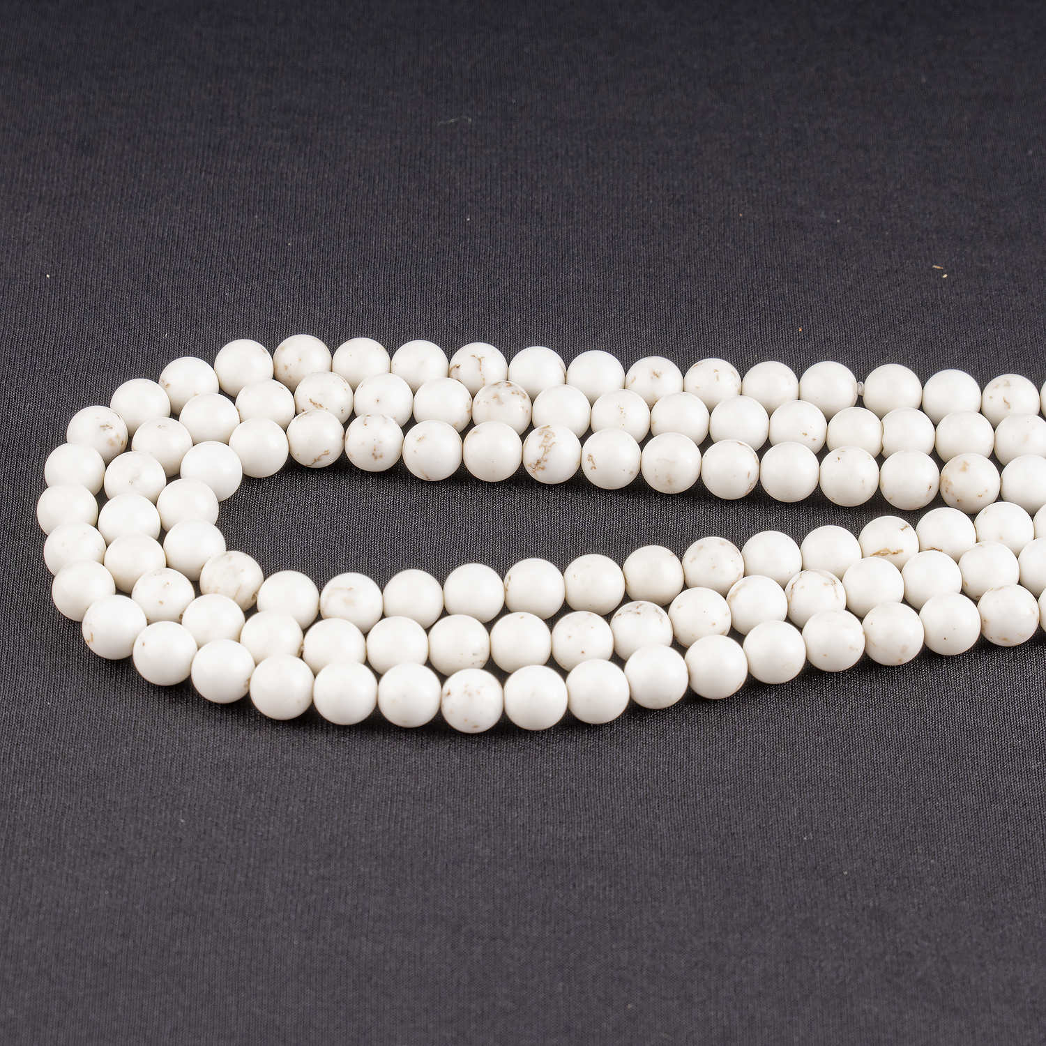 Copper Howlite Beads, Natural Round Crystal Beads 6mm to 10mm  DestGlow