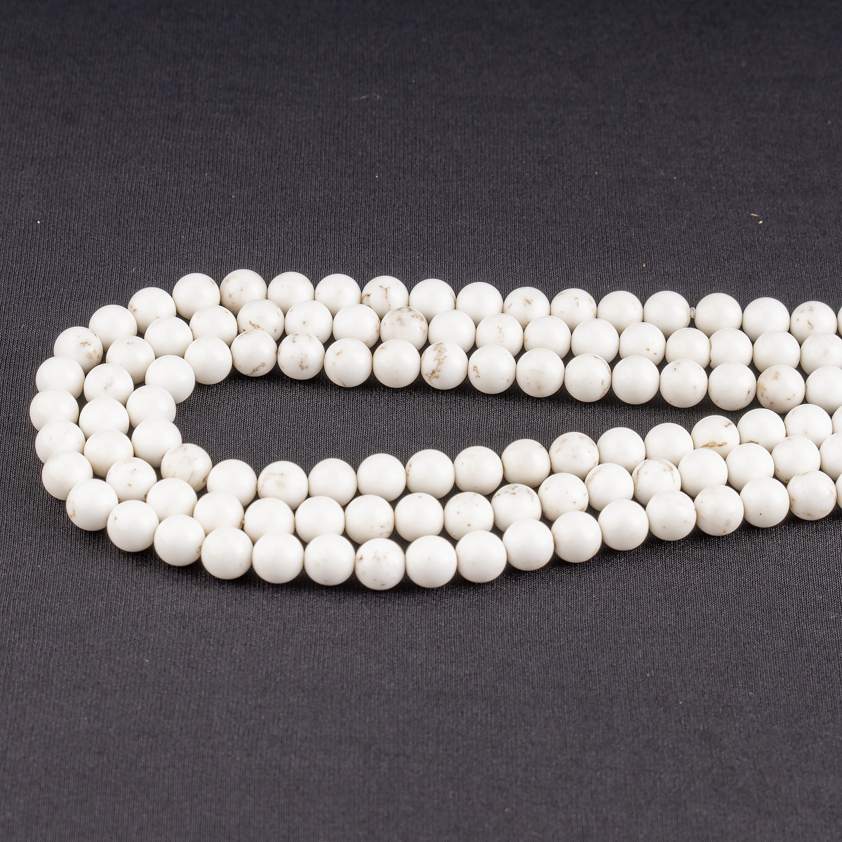Copper Howlite Beads, Natural Round Crystal Beads 6mm to 10mm  DestGlow