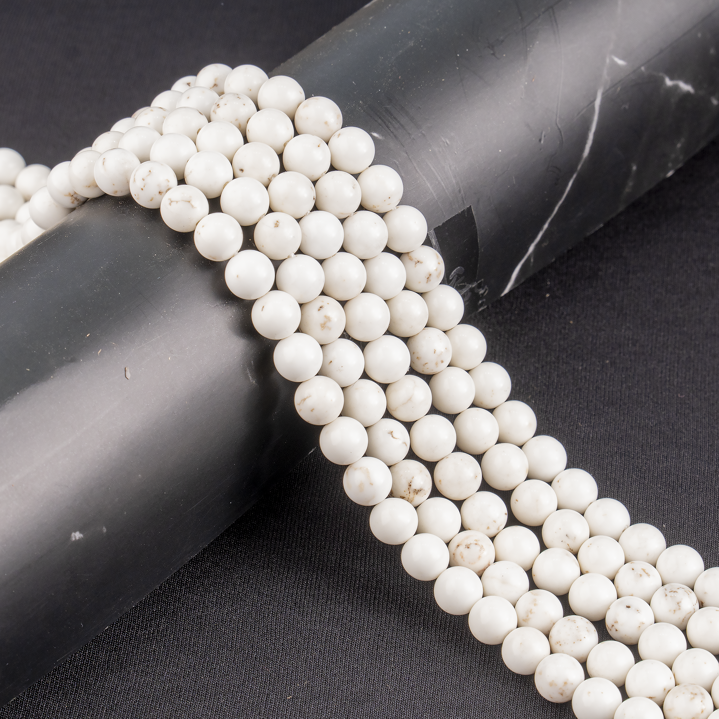 Copper Howlite Beads, Natural Round Crystal Beads 6mm to 10mm  DestGlow