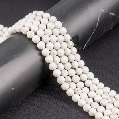 Copper Howlite Beads, Natural Round Crystal Beads 6mm to 10mm  DestGlow