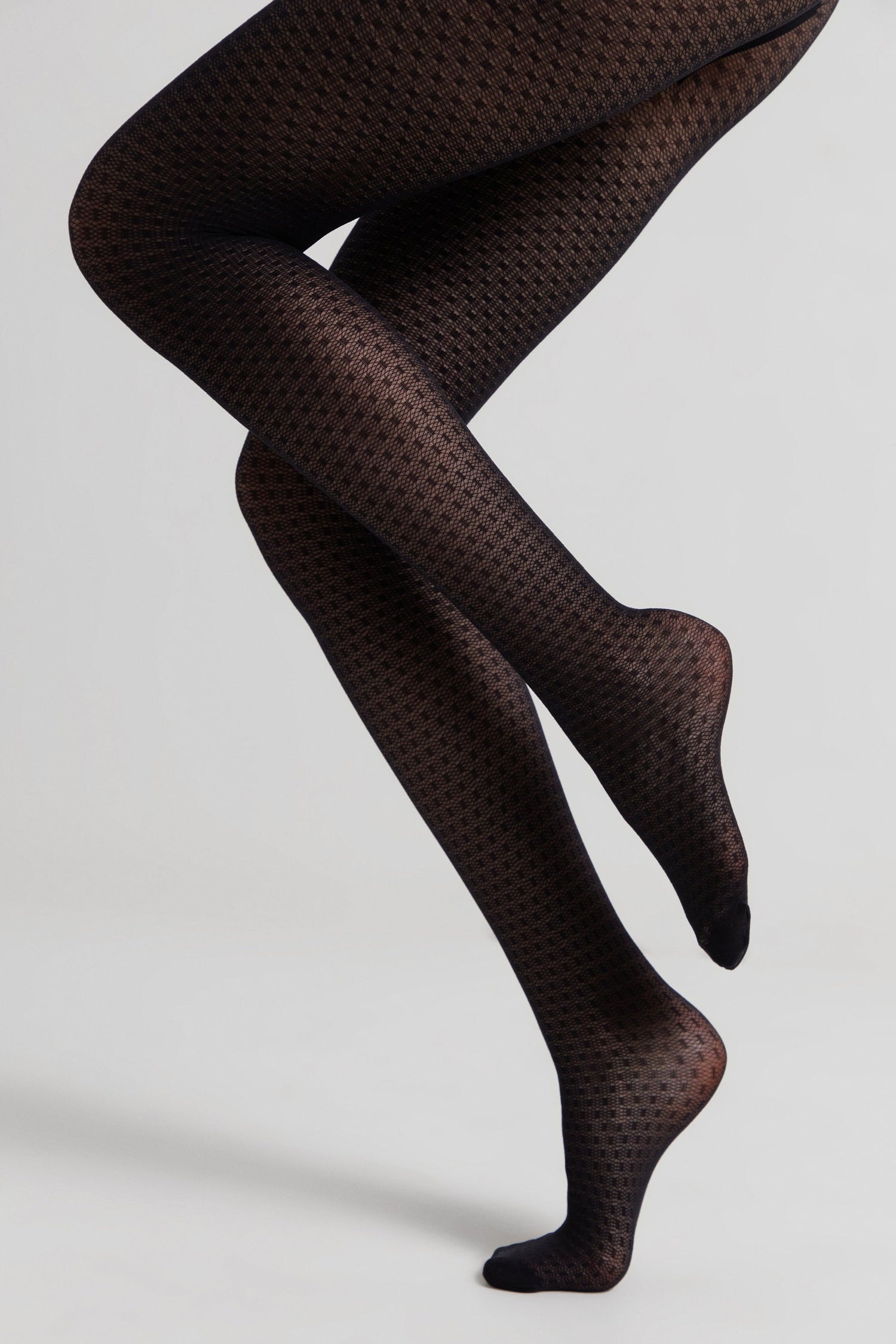 Fantasy Tights Conte Vision - Geometric Dots Pattern