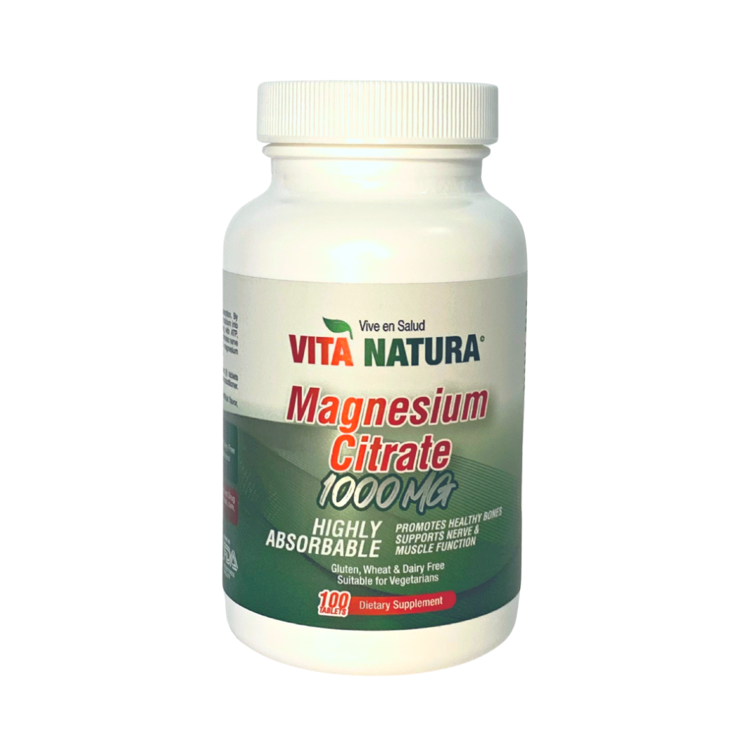 Vita Natura Magnesium Citrate (100 ct) by Farmacias Savia