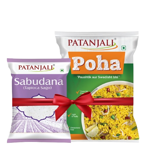 Patanjali Sabudana + Poha Combo