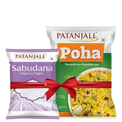 Patanjali Sabudana + Poha Combo