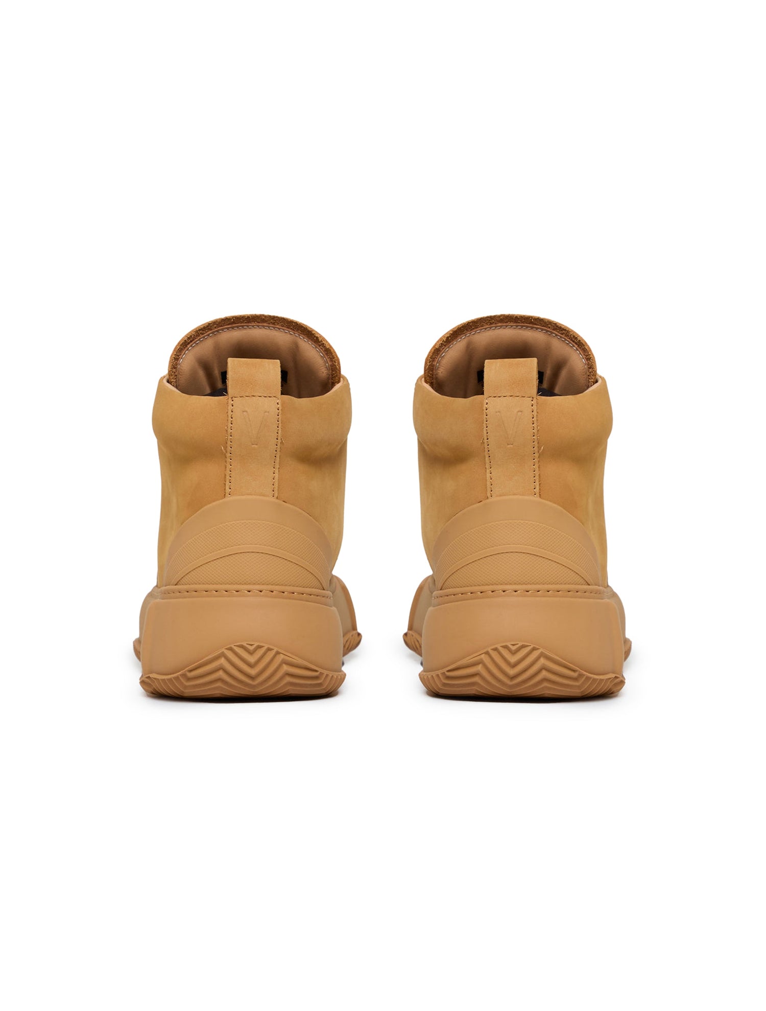 Valabasas "Vision" High Top Shoes - Tan Leather by Denim Exchange
