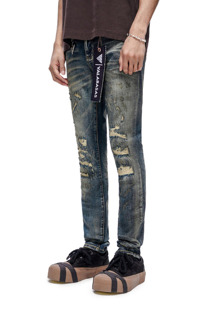 Valabasas Leader Skinny Jean - Dark Blue Vintage by Denim Exchange