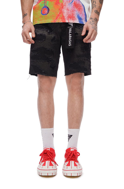 Valabasas Incise Jorts - Grey Wash by Denim Exchange