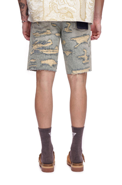 Valabasas Incise Jorts - Vintage Wash by Denim Exchange