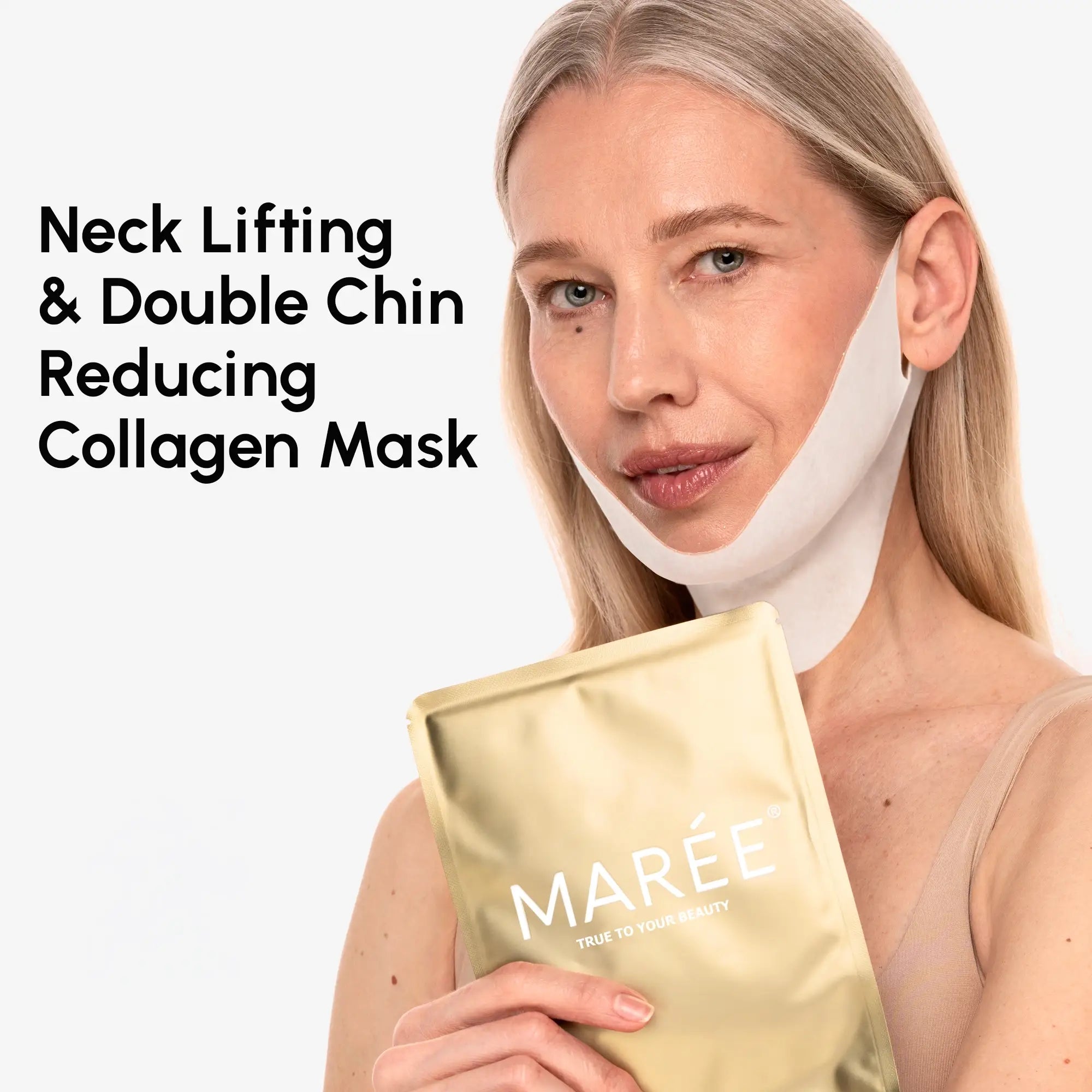 24K Gold Chin &amp; Jawline Lifting Mask