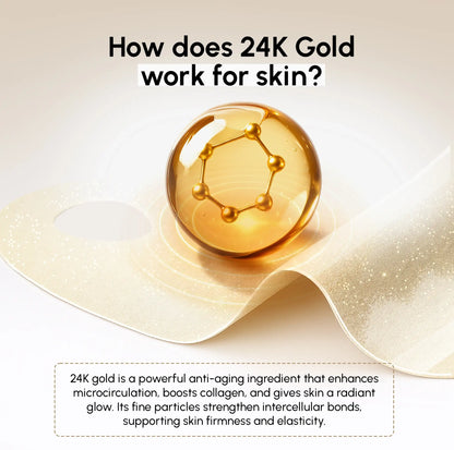 24K Gold Chin &amp; Jawline Lifting Mask