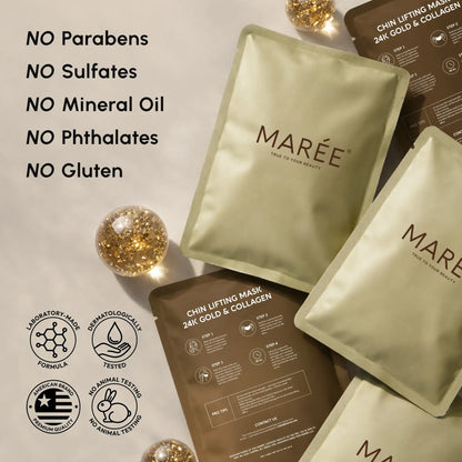 24K Gold Chin &amp; Jawline Lifting Mask