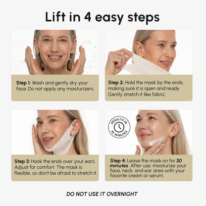 24K Gold Chin &amp; Jawline Lifting Mask