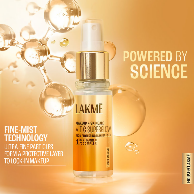 Lakme Vitamin C Superglow Skin Perfecting Makeup Fixer