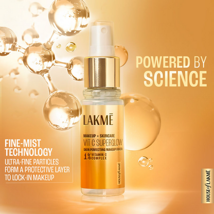 Lakme Vitamin C Superglow Skin Perfecting Makeup Fixer