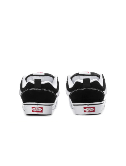 Vans Mens Knu Skool - Black/White by Denim Exchange