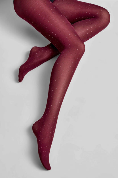 Fantasy Tights Conte Point - Dot Pattern