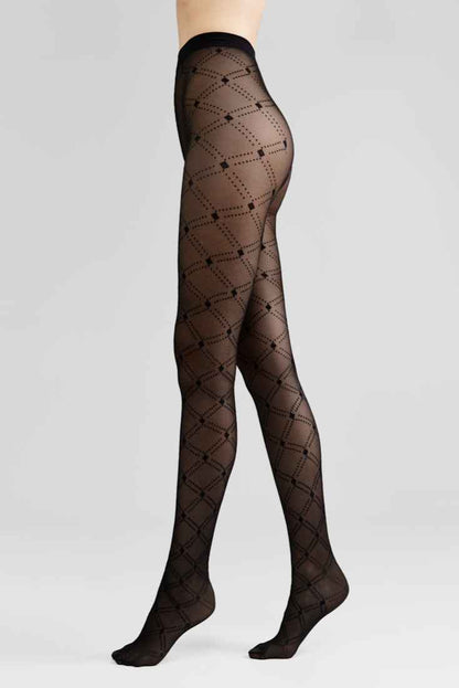 Fantasy Tights Conte Vogue - Diamonds With a Small Mesh Effect