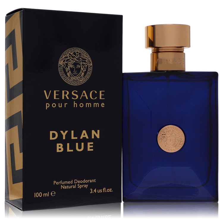 Versace Pour Homme Dylan Blue by Versace Deodorant Spray 3.4 oz for Men by Avera Group