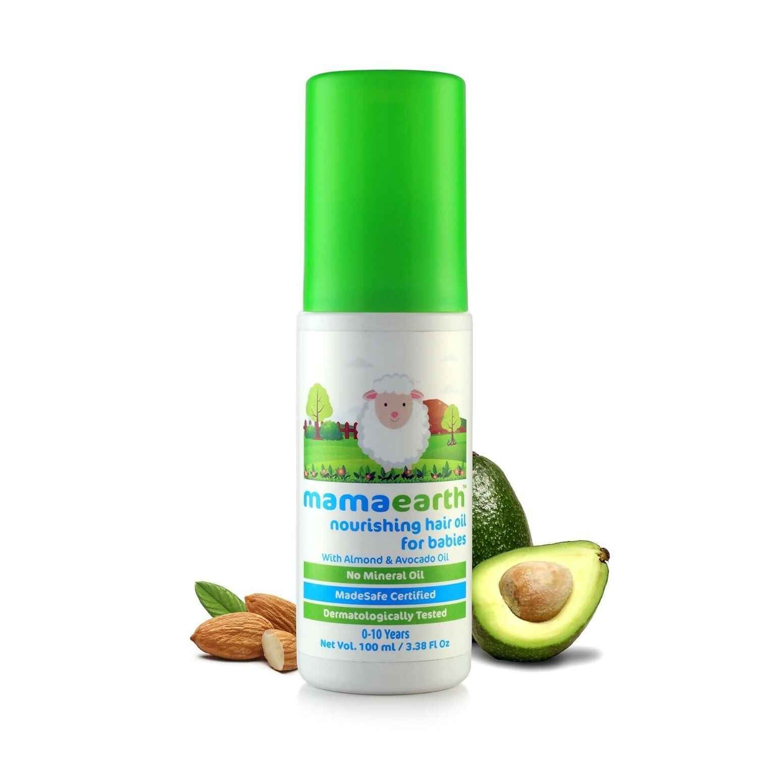 Mamaearth Nourishing Hair Oil &amp; Mineral Based Sunscreen