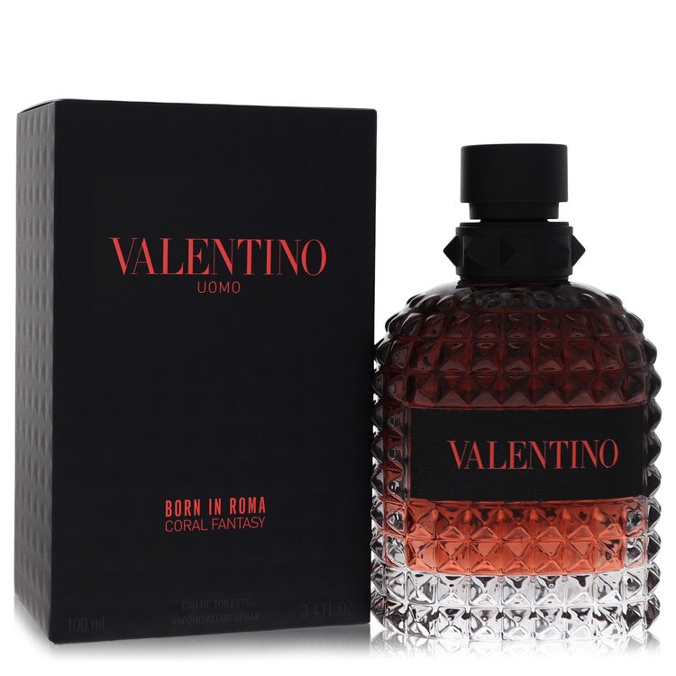 Valentino Uomo Born in Roma Coral Fantasy by Valentino Eau De Toilette Spray 3.4 oz for Men by Avera Group