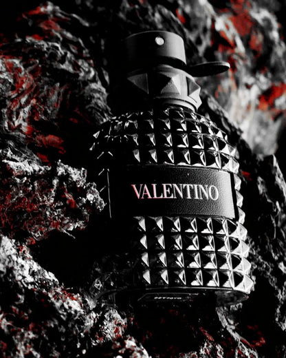 Valentino Uomo Born in Roma Rockstud Noir By Valentino For Men 3.4oz EDT Spray