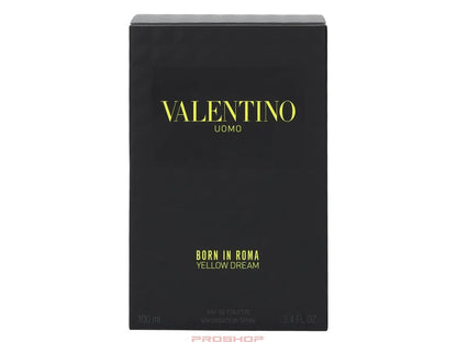 Valentino Uomo Born in Roma Yellow Dream For Men EDT 3.4oz Spray by perfumesandrea