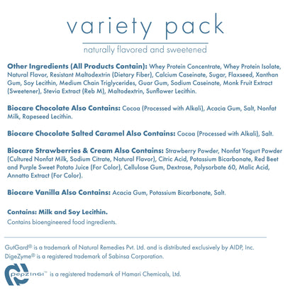 30G Protein Beverage Variety Pack (7 Servings)