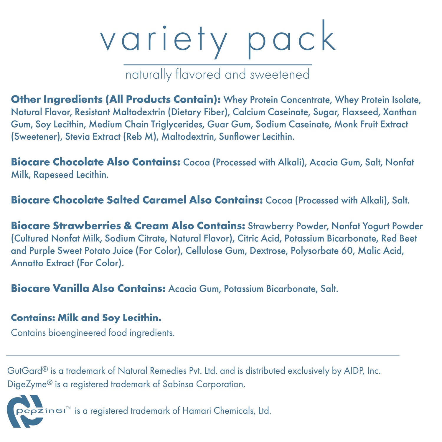30G Protein Beverage Variety Pack (7-Count)