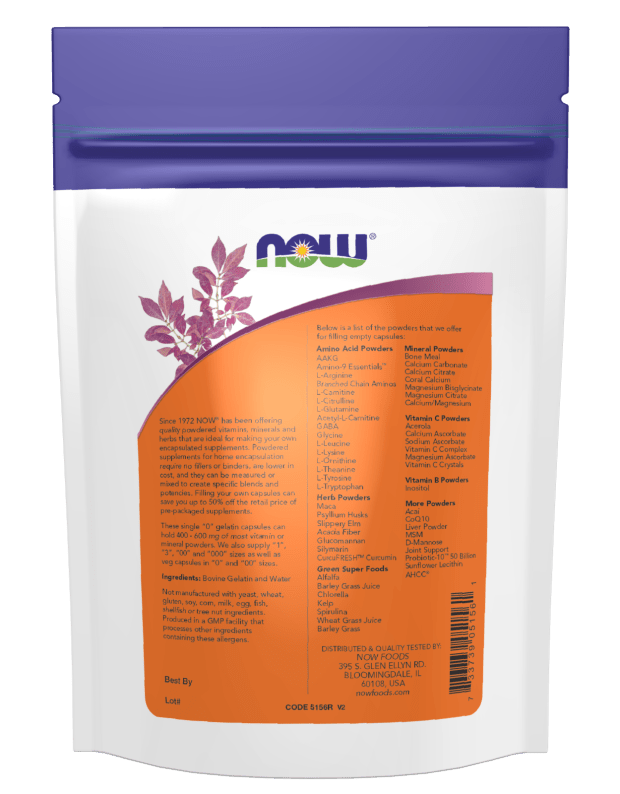 Veg Capsules Double "00" by Country Life Natural Foods