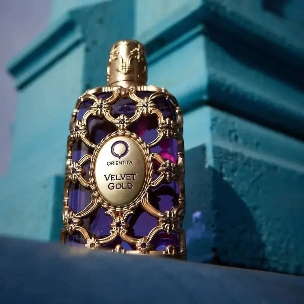 Velvet Gold By Orientica For Unisex 4Pcs Set EDP Spray by perfumesandrea