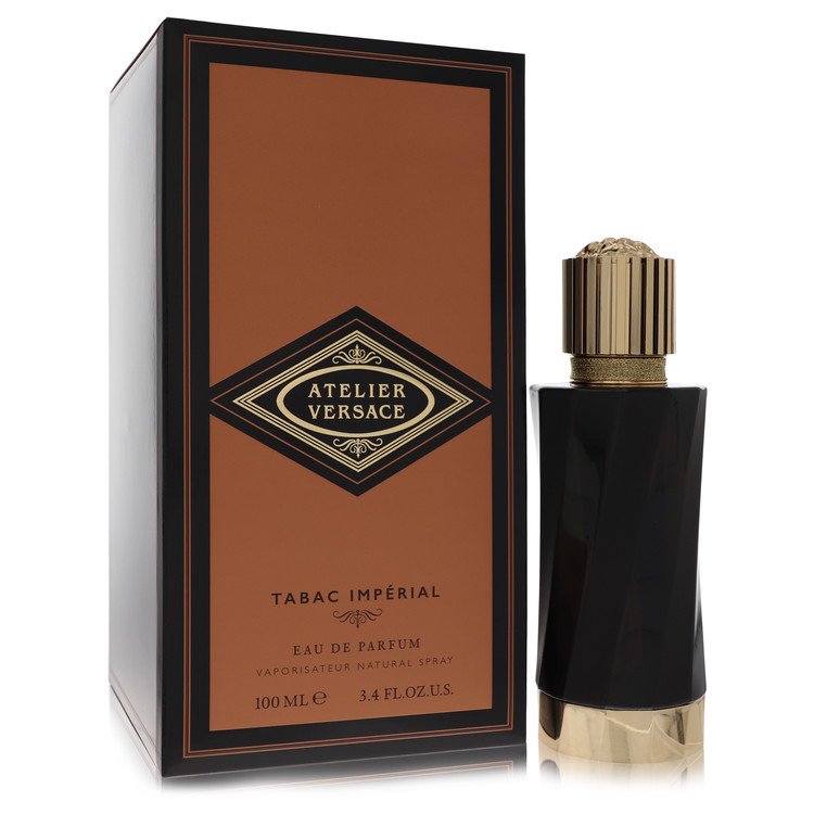 Versace Atelier Tabac Imperial by Versace Eau De Parfum Spray (Unisex) 3.4 oz for Women 