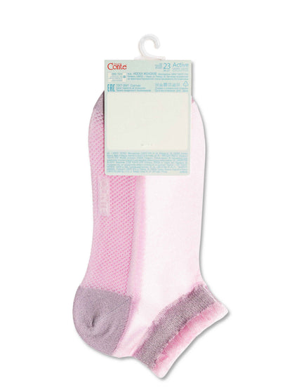 Ankle Socks Conte Active - 229 Transparent with Lurex