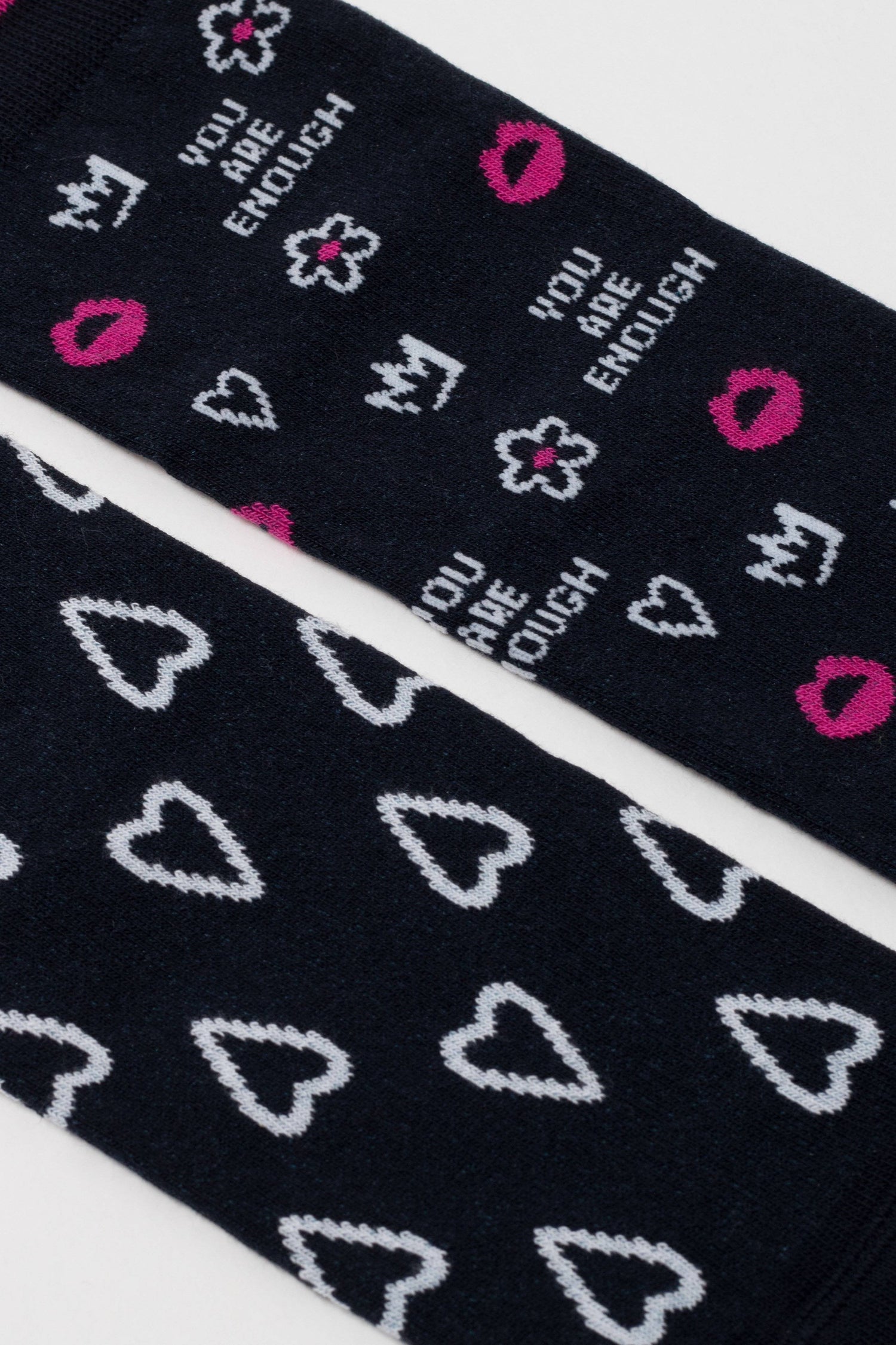 Socks Cotton Conte Happy 373 - You Are Enough