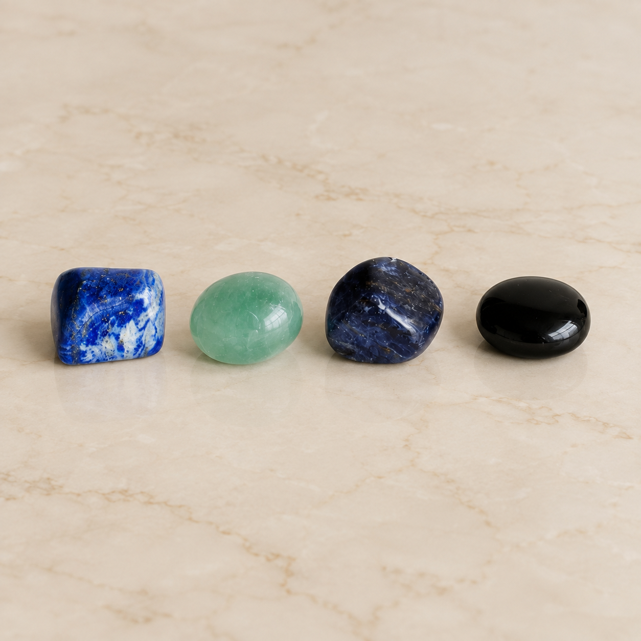 VIRGO Zodiac Crystal Kit, Virgo Birthstones Tumbled Stones Set, Virgo Stones Gifts  DestGlow