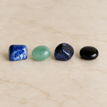 VIRGO Zodiac Crystal Kit, Virgo Birthstones Tumbled Stones Set, Virgo Stones Gifts  DestGlow