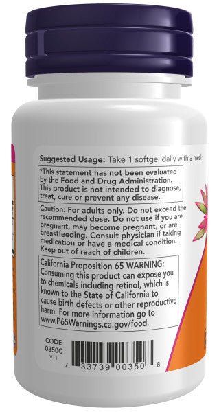 Vitamin A &amp; D 10,000/400 IU by Country Life Natural Foods