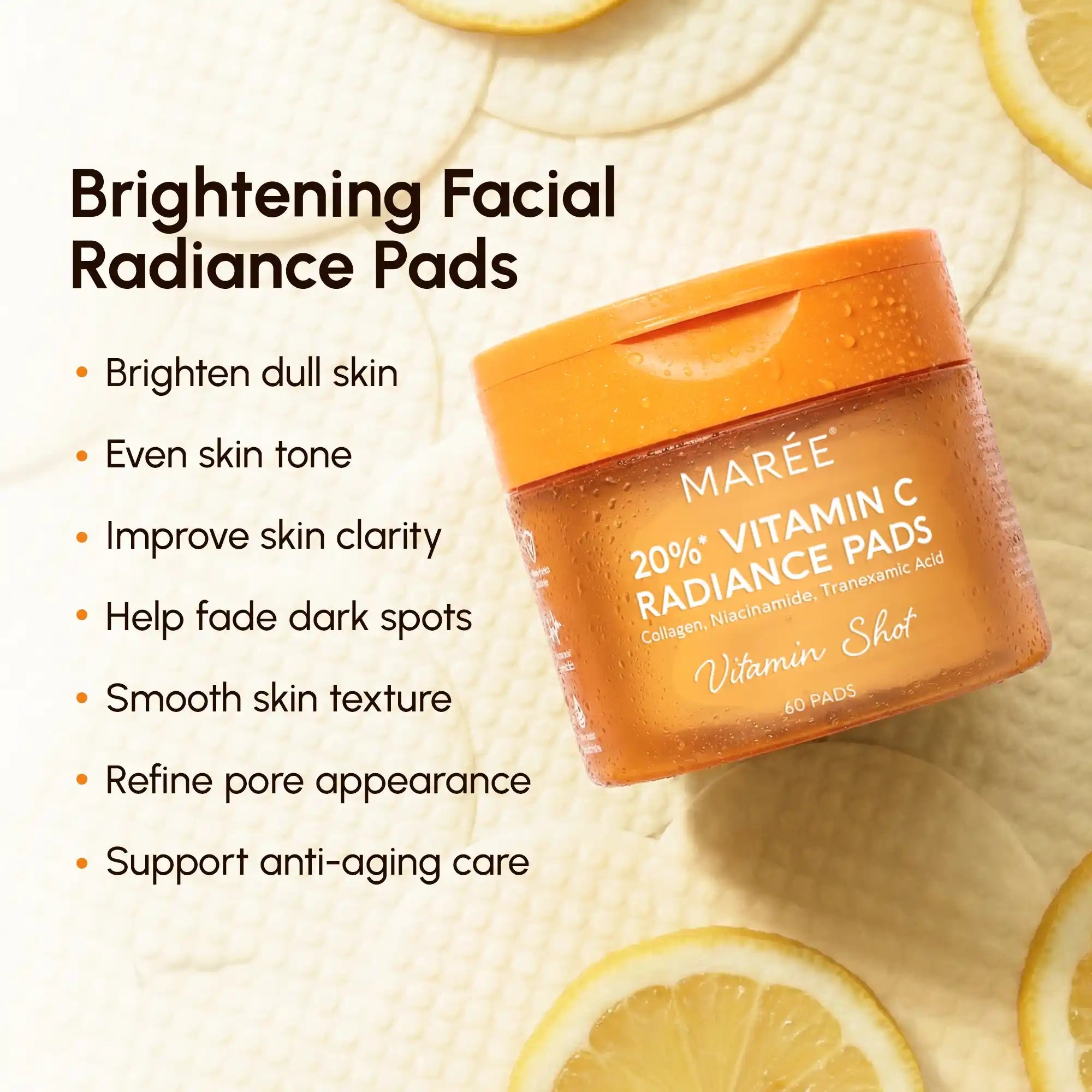 Vitamin C Radiance Pads by Maree