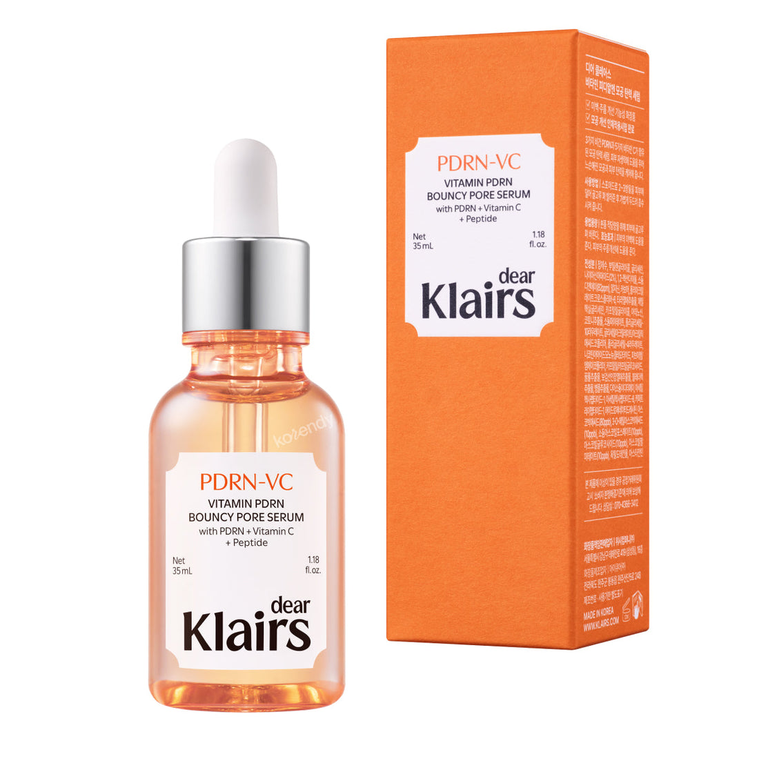 Klairs Vitamin PDRN Bouncy Pore Serum Firming &amp; Brightening 35ml
