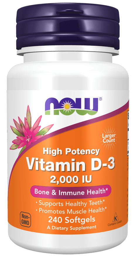 Vitamin D-3 2,000 IU by Country Life Natural Foods
